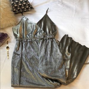 Amazing Metallic Jumpsuit!